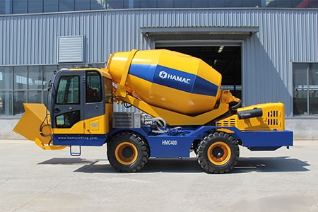 <b>Self-loading Mobile Concrete Mixer</b>