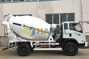 <b>Concrete Transit Mixer on Truck</b>