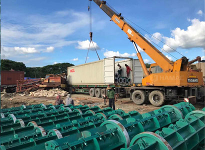 CONCRETE POLE MAKING PLANT